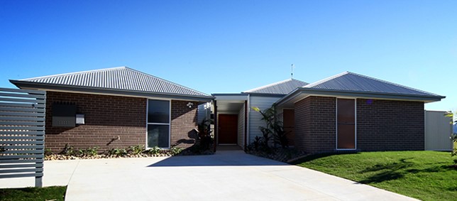 A level front home entry